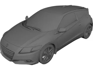 Honda CR-Z (2010) 3D Model