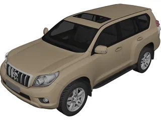 Toyota Land Cruiser Prado 150 (2010) 3D Model