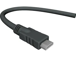 HDMI Plug 3D Model