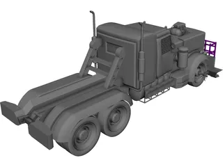 Peterbilt 359 Monster 3D Model