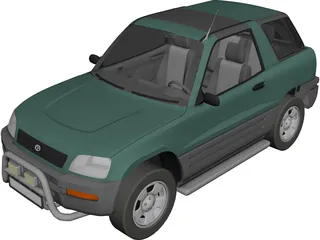 Toyota RAV4 (1994) 3D Model 3D Preview