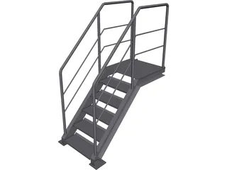 Ladder CAD 3D Model
