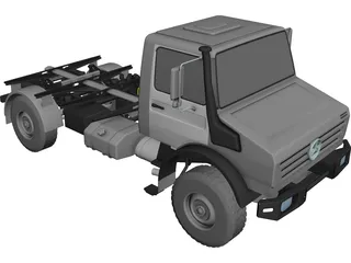 Mercedes-Benz Unimog 4000 3D Model