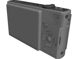 Panasonic Lumix DMC-FS3 3D Model