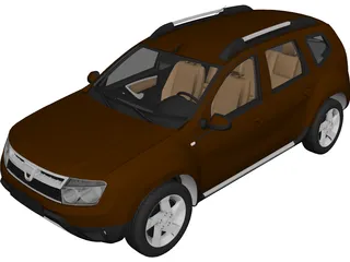 Renault (Dacia) Duster 3D Model 3D Preview
