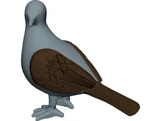 Pigeon 3D Model