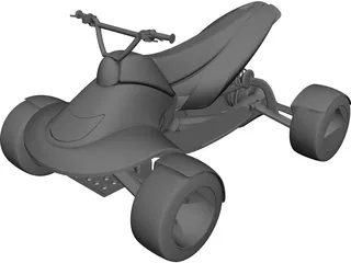 Quad Concept CAD 3D Model