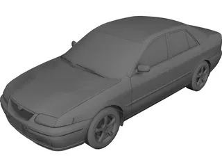 Mazda 626 GF 3D Model