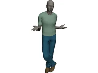 Man 3D Model