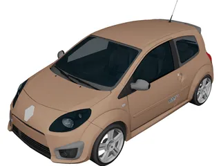 Renault Twingo (2010) 3D Model