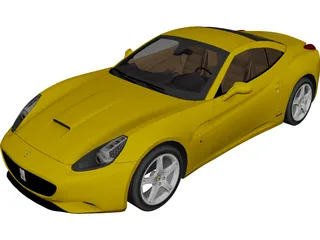 Ferrari California 3D Model