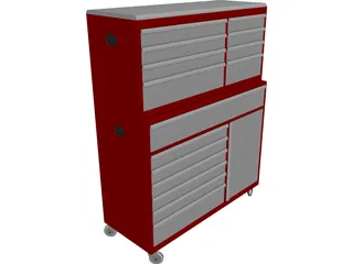 Tool Box 3D Model