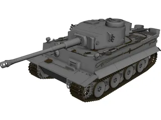 Tiger 3D Model