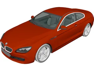 BMW 640i (2011) 3D Model