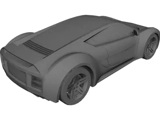 Saleen S5S Raptor 3D Model