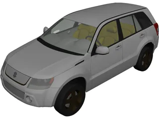 Suzuki Grand Vitara (2008) 3D Model