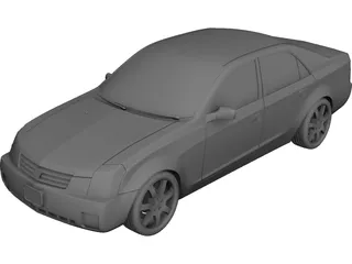 Cadillac CTS (2002) 3D Model