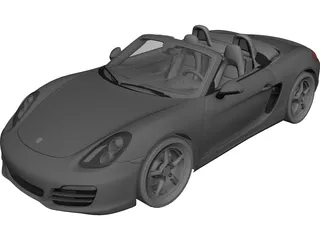 Porsche Boxster (2012) 3D Model