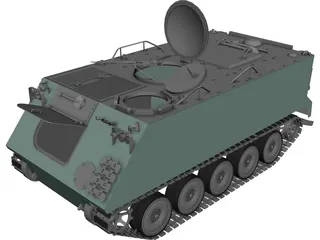M113 A1 3D Model 3D Preview