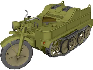 Sd Kfz 2 NSU 3D Model