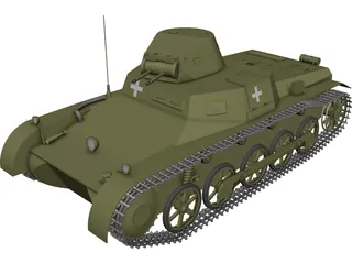 Panzer I 3D Model