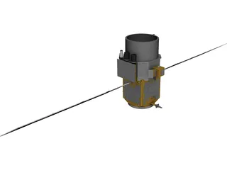 Satellite Calipso 3D Model