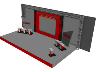 Stage 3D Model