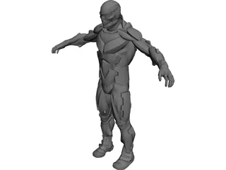 Nanosuit Crysis 3D Model