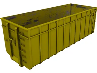 Agroliner Container HKL 3D Model 3D Preview