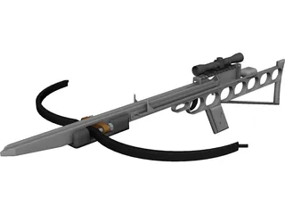 Crossbow CAD 3D Model