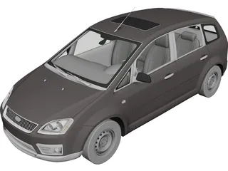 Ford Focus C-Max 3D Model