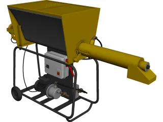 Turbomix Constructions Equipment 3D Model