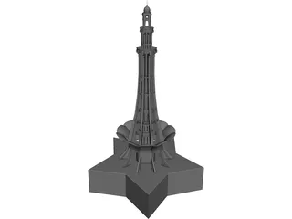 Minar-e-Pakistan 3D Model