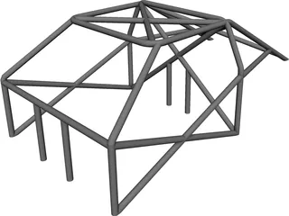 Roll Cage 3D Model