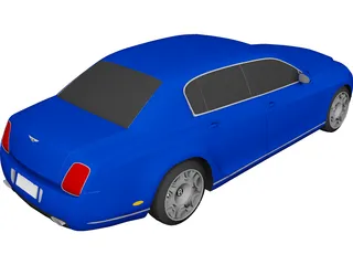 Bentley Continental Flying Spur 3D Model