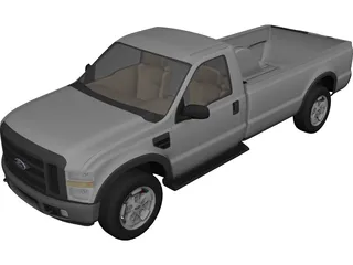 Ford F-250 3D Model