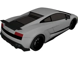 Lamborghini Gallardo LP570-4 Superleggera (2011) 3D Model