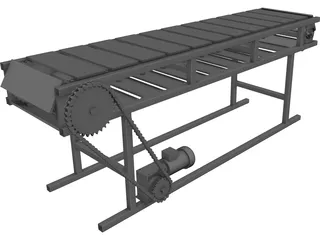 Transporter CAD 3D Model