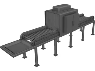Conveyor CAD 3D Model