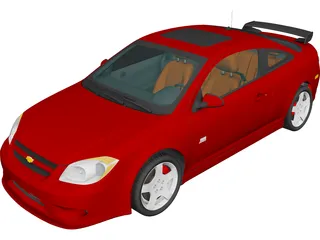 Chevrolet Cobalt SS 3D Model 3D Preview