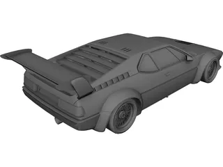 BMW M1 Procar 3D Model