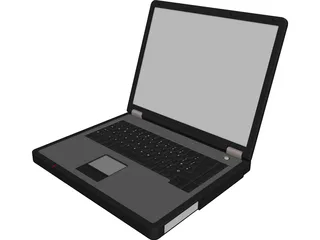 Laptop CAD 3D Model