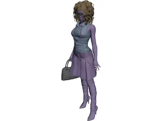 Woman Sara 3D Model