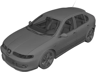 Seat Leon Cupra 3D Model