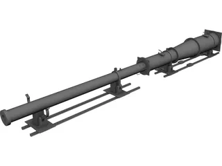 Ram Gun CAD 3D Model