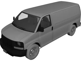 GMC Savana 3D Model