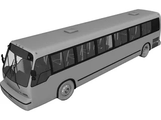 GMC RTS Bus 3D Model
