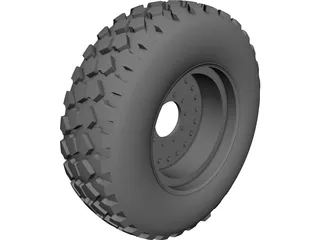 Tire CAD 3D Model