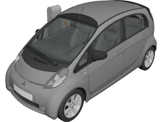 Mitsubishi i-MiEV Electric Vehicle 3D Model