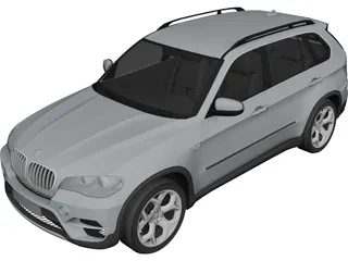 BMW X5 (2011) 3D Model 3D Preview